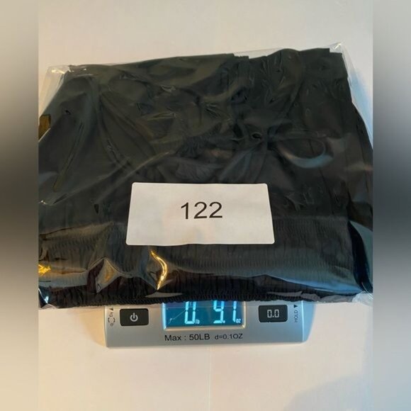 Old Navy Fit & Flare Sleeveless Tie-Shoulder Smocked Maxi Dress Size L New Black - Picture 13 of 13